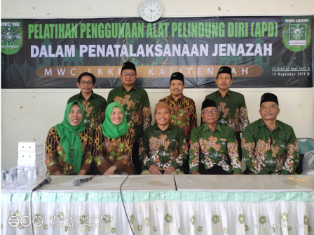 LKKNU Lamongan Kemas Pelatihan Penanggulangan Penyakit Menular dengan Turba ke MWC NU