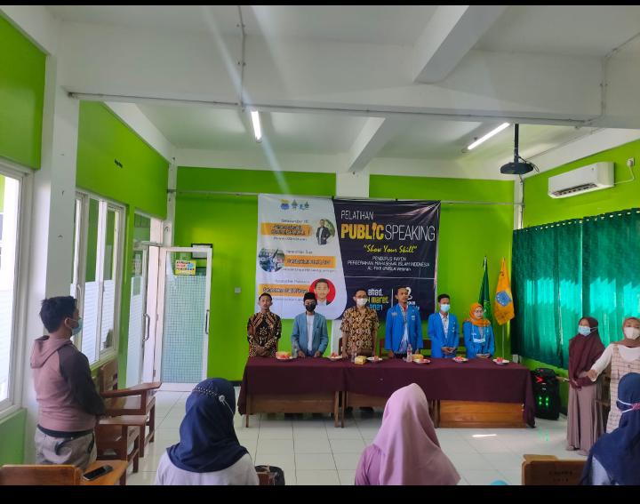 PR PMII AL-Fikr Gelar Kegiatan Public Speaking untuk menigkatkan SDM Mahasiswa