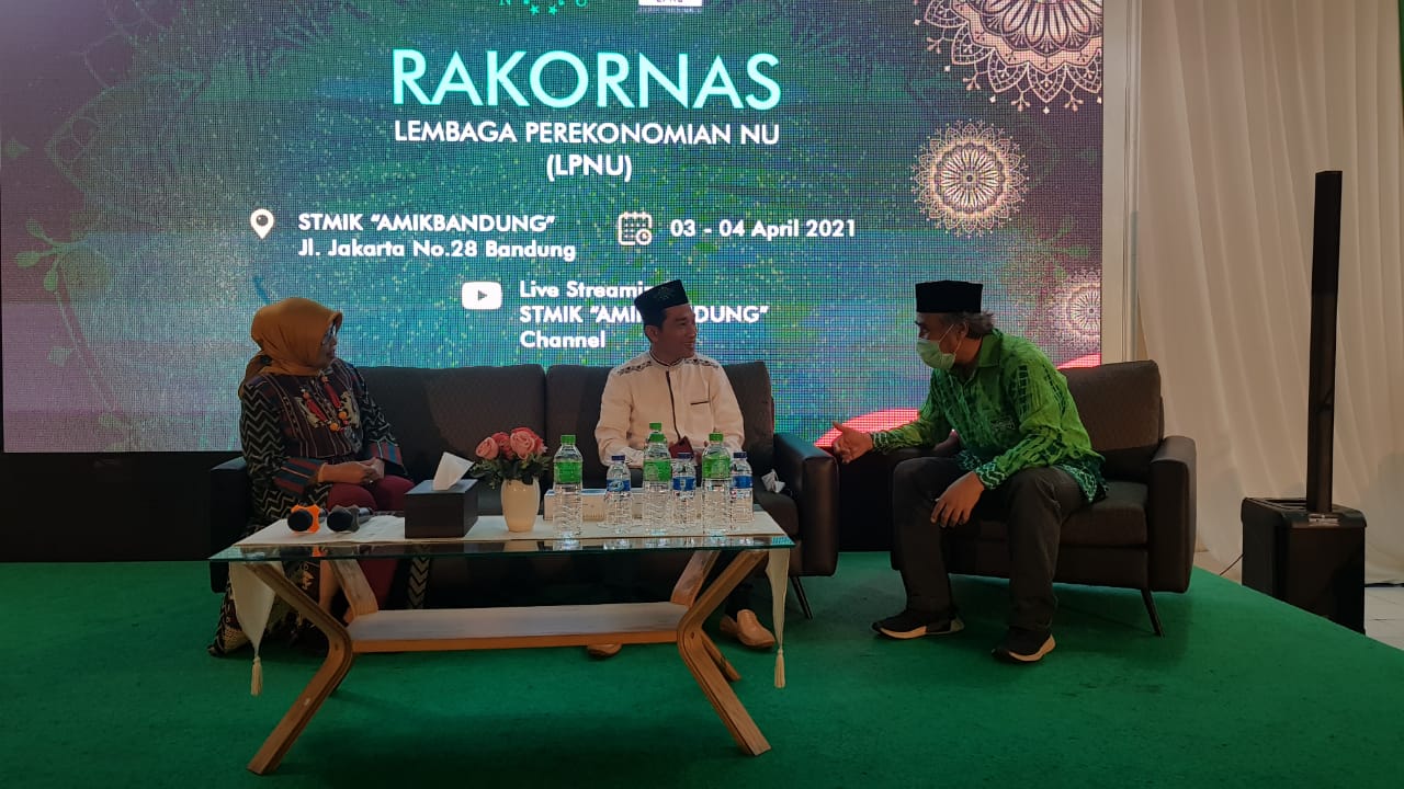 Event Rakornas, Ketua LPNU Lamongan Kemukanan Equity Crowdfunding