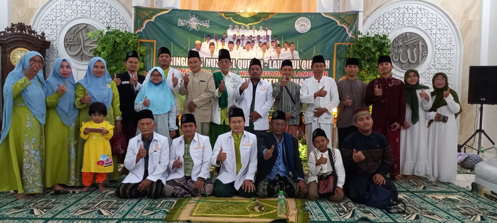 Manfaatkan Bulan Ramadhan PC. JQHNU Lamongan Gelar Nuzulul Qur’an dan Santunan Anak Yatim Piatu-Dhu’afa
