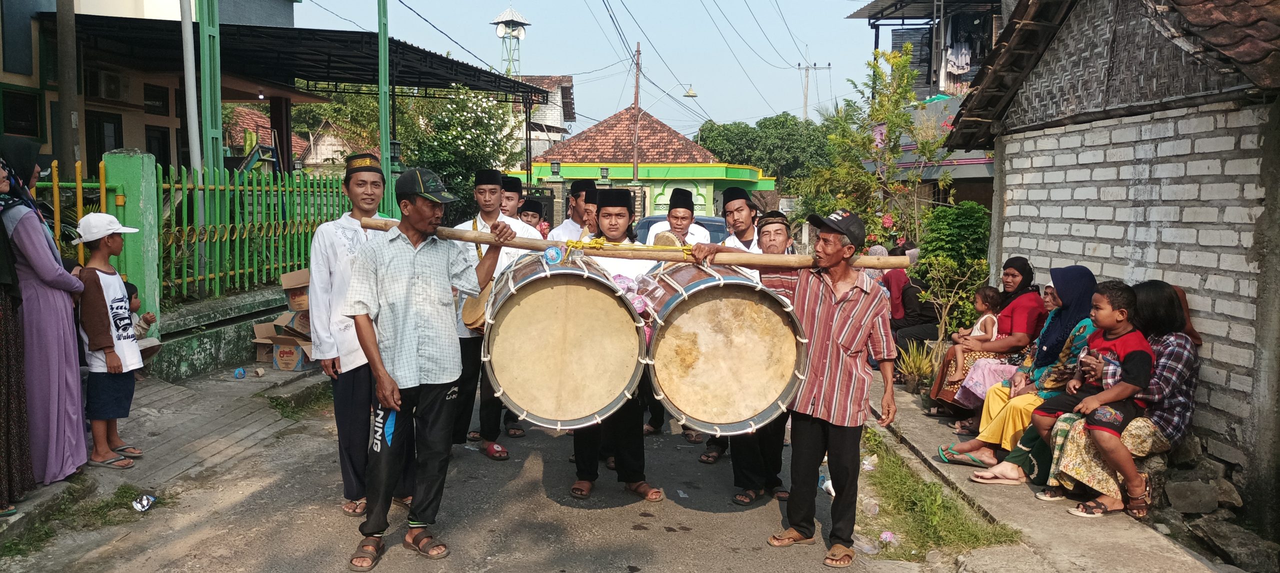 Arak 99 Tumpeng, Cara Ranting NU Sendangagung Peringati Tahun Baru Islam