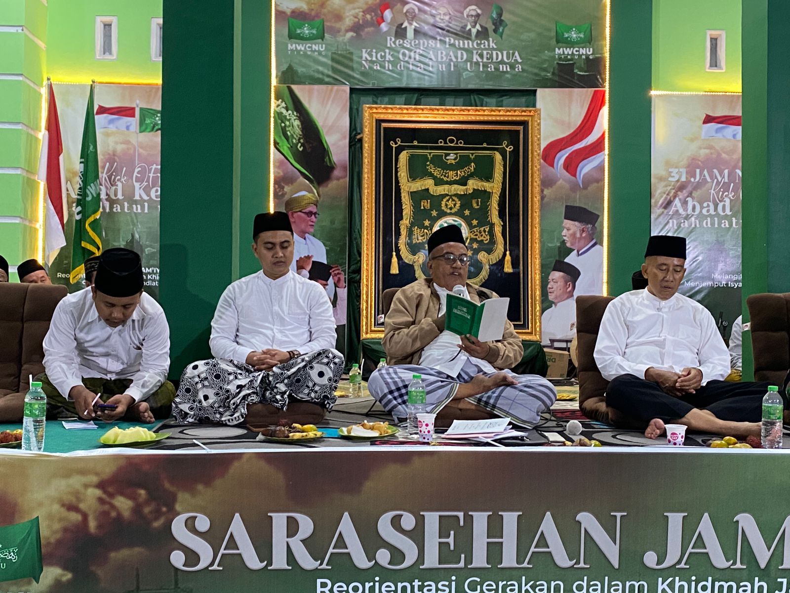 31 Jam Nonstop, MWC NU Tikung Gelar Kick Off Abad Kedua NU